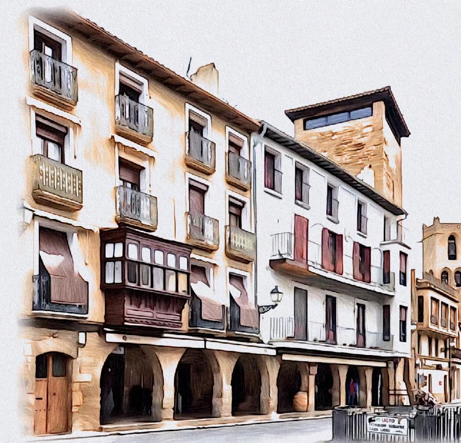 Apartamento El Mirador De Olite Exterior foto